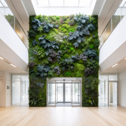 jardin-vertical-entrada-oficina-musgo-preservado-locales-recepcion